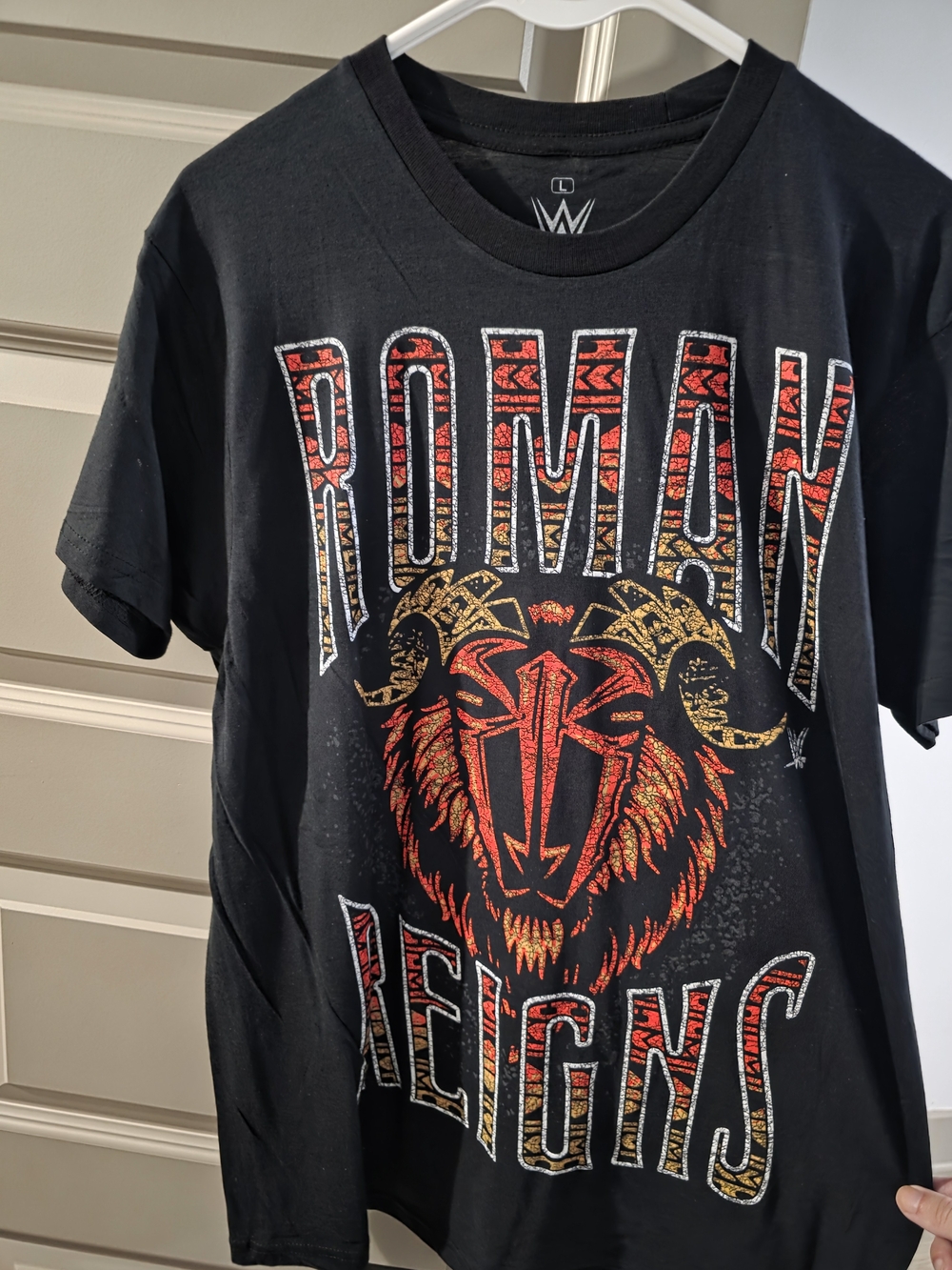 WWE Román Reigns Black Graphic Tee